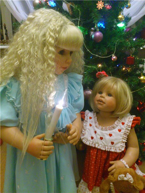 С Новым годом и Рождеством! Коллекции наших кукол (фото 3)