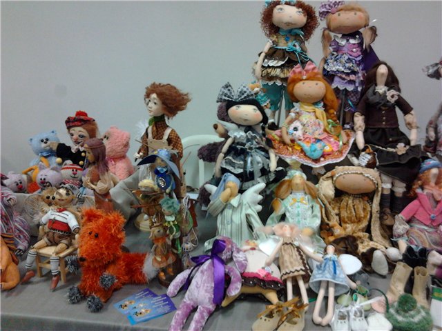 Выставка дизайнерских кукол и игрушек «куклаЯ» с 17 мая по 19 мая 2013 года в Москве, часть 3 (фото 4)