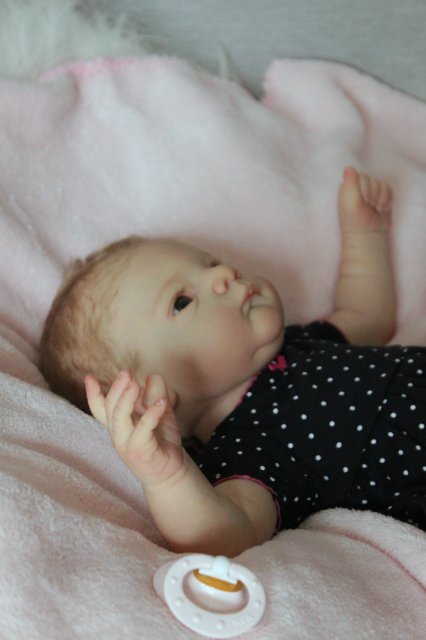 Варя... Варенька... Варвара... Куколка реборн Вишни Виктории (фото 3)