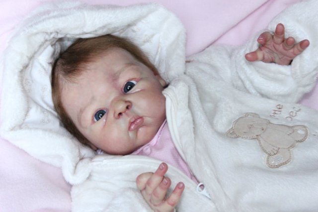 Сладкая булочка, кукла реборн Беспаловои Жанны