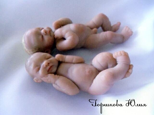 Малыши из пластики! Куклы младенцы Горшковой Юлии