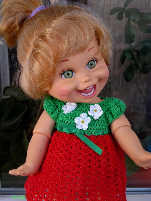 Натали - сладкая ягодка! Кукла Galoob Baby Face (фото 9)