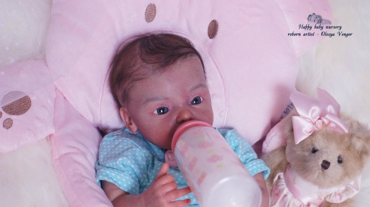 Моя любопытная кроха Лив. Кукла реборн Олеси Венгер