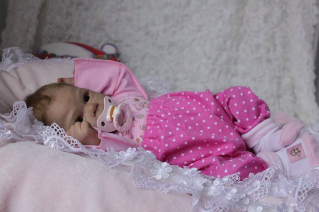 Мышонок Ульяша 3... Куколка реборн Виктории Вишни