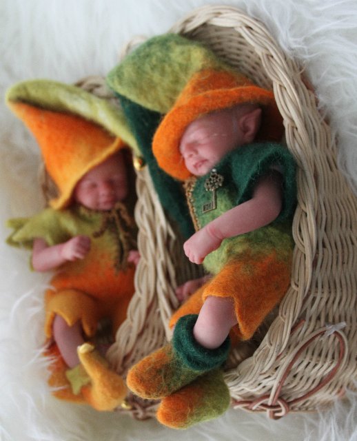 Раз Эльфийк, два Эльфийк, три Эльфийк... кукла-реборн от Элины Кудрявцевой (фото 5)