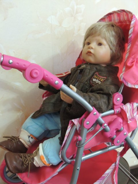 Сказка про Аиста. Куклы Bettine Klemm (фото 10)