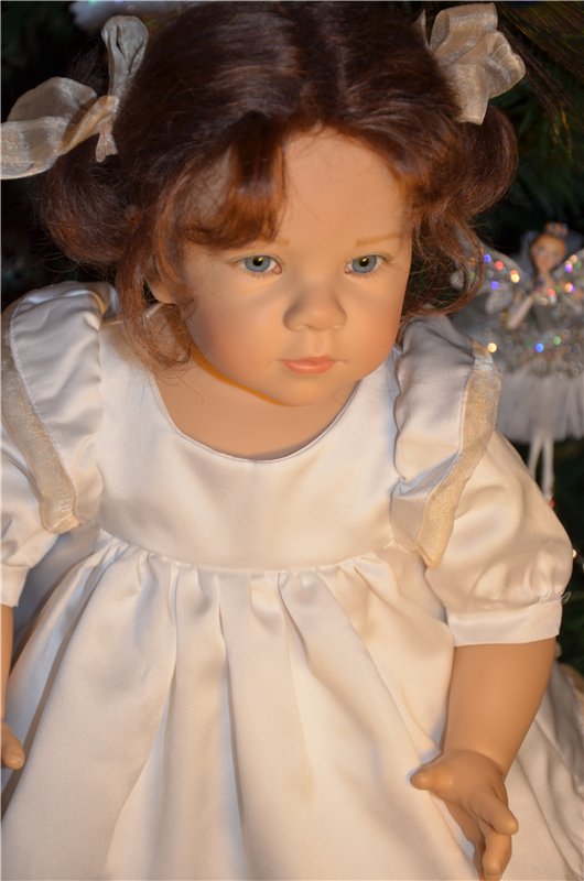 Новогодний подарочек! Кукла Фло Elisabeth Lindner (фото 8)