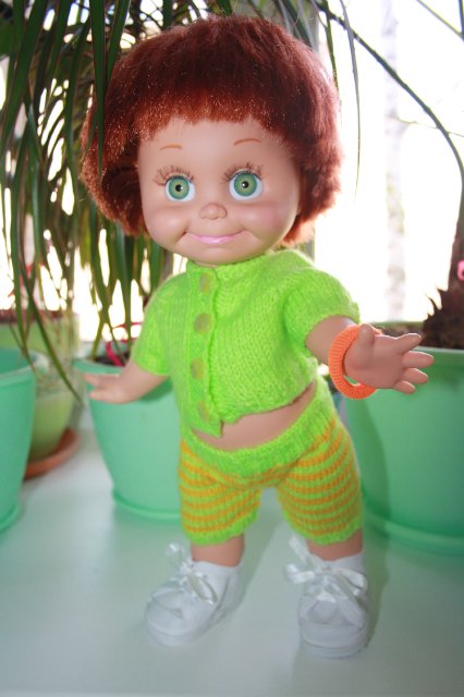 Яркие весенние полосочки для Galoob baby face (фото 9)