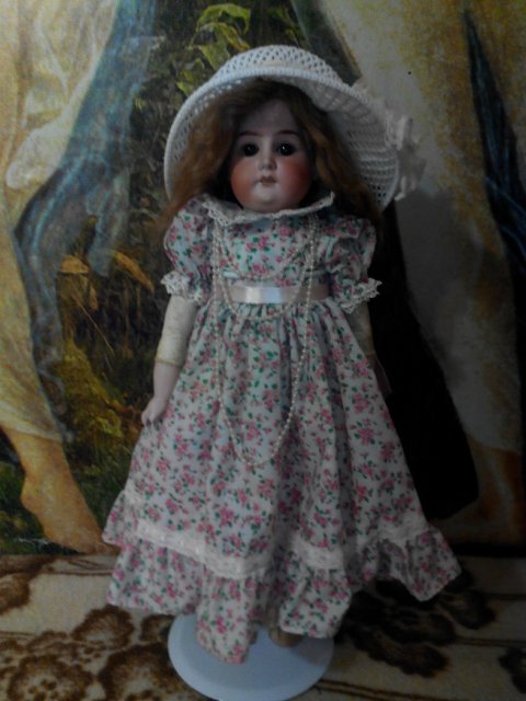 Новый образ моей антикварной куклы Марсельки (фото 4)