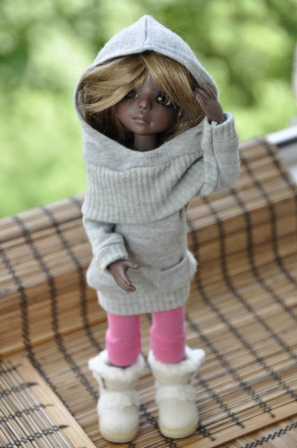 Изюм в шоколаде - Nutmeg Dark Tan от Кайе Виггз. Маленькая прелестница