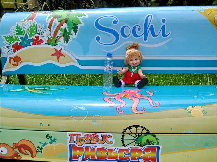 Море, солнце и Натуся или отдых в Сочи! Натали кукла Galoob baby face | Бэйбики Море, солнце и Натуся или отдых в Сочи! Натали кукла Galoob baby face (фото 9)