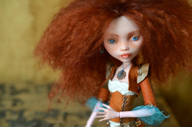ООАК Дракулауры из Monster High. Версия 2 (фото 6)