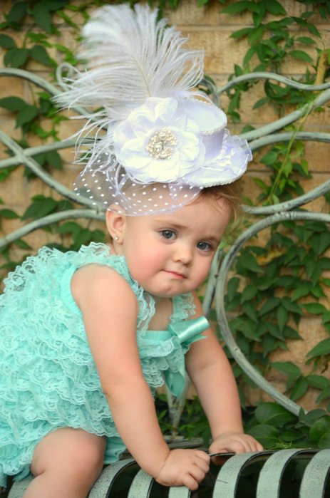 Миниатюрная шляпка в центре внимания | Бэйбики Миниатюрная шляпка в центре внимания (фото 4)