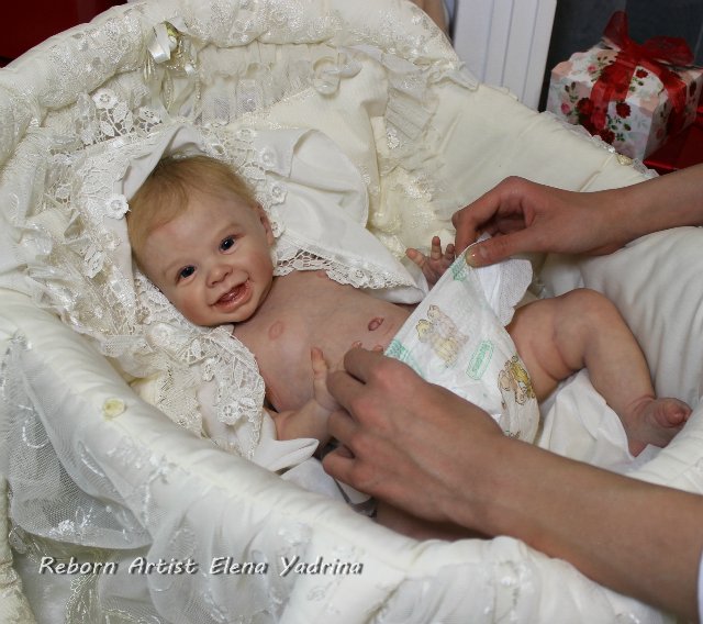 Первый праздник малыша. Куклы реборн Елены Ядриной