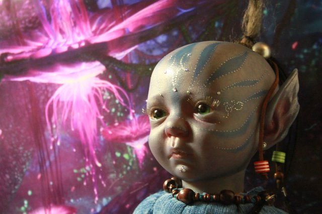 Поону (Полина) аватарёнок - кукла Элины Кудрявцевой