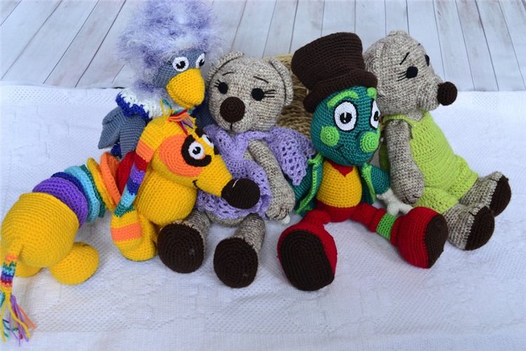 Игрушки вязанные крючком — Вязаные игрушки и амигуруми: крючком