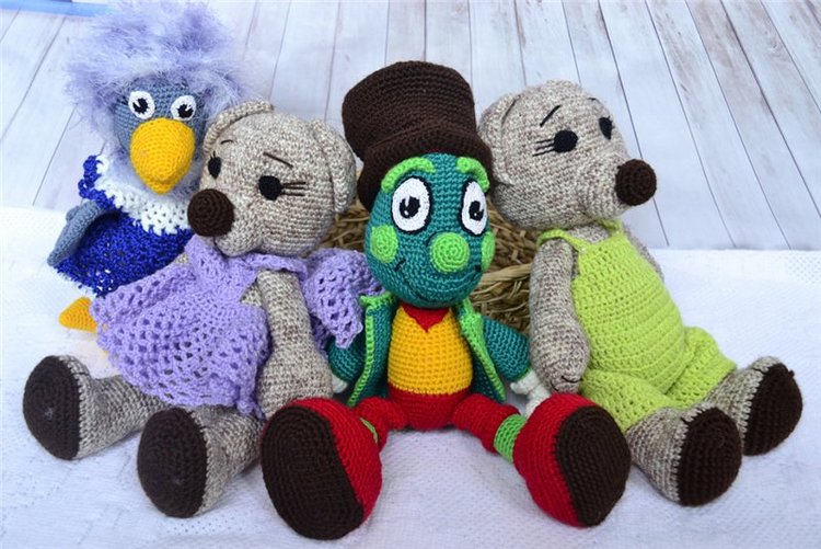 Игрушки вязанные крючком — Вязаные игрушки и амигуруми: крючком (фото 2)