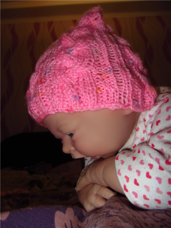 Первые вязалочки - одевалочки)