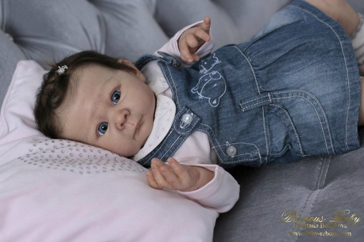 Моя маленькая пуговка! Кукла реборн Анастасии Бочковой