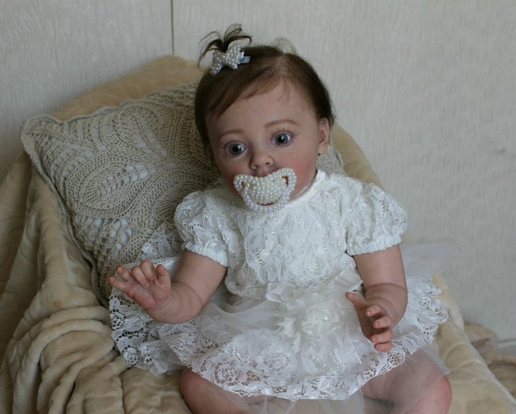Маленькая Миланочка! Кукла реборн Шепелевой Людмилы