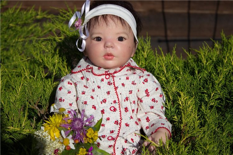 Малышка реборн азиаточка Лия