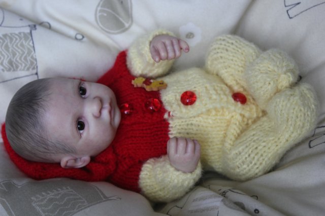 Малыш Веня 3. Кукла реборн Катерины Осиповой-Коняевой (фото 3)