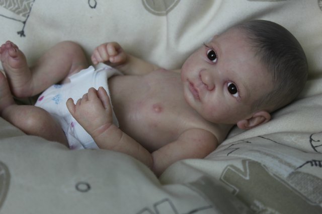 Малыш Веня 3. Кукла реборн Катерины Осиповой-Коняевой (фото 9)