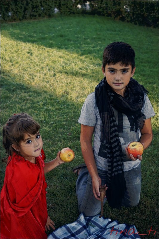 Кукла и ее девочка...Little red riding hood. Часть первая (городская)