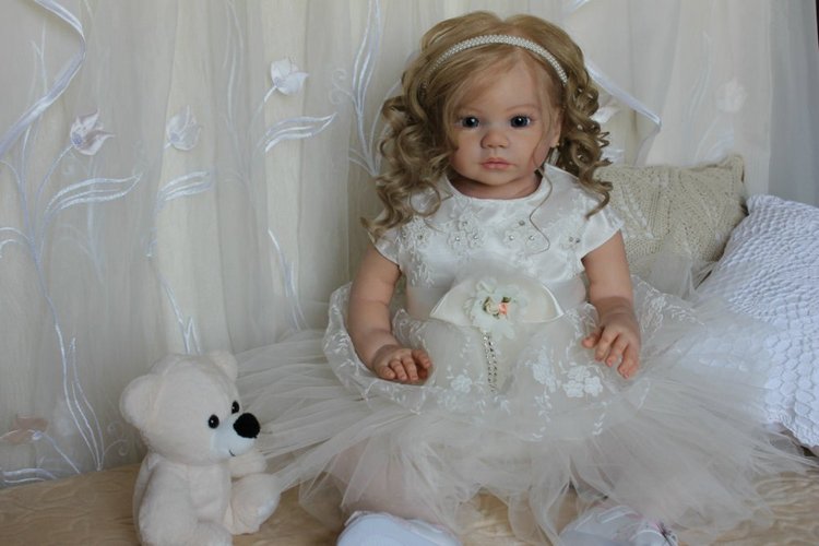 Вероника - моя маленькая принцесса! Кукла реборн Шепелевой Людмилы (фото 3)