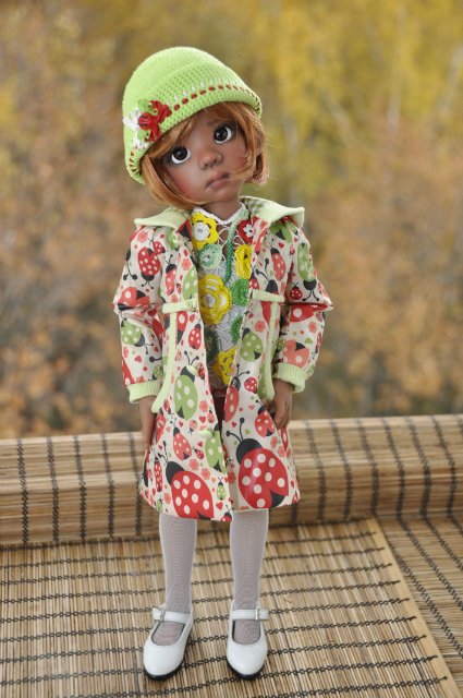 Яркая девочка Талиса от Кайе Виггс... И брызги осени всем цветом,залили краской все вокруг (фото 8)