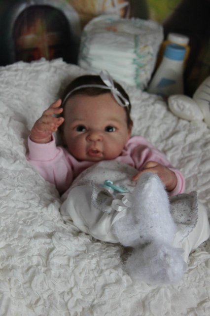 Малышка Кармен. Куколка реборн Виктории Вишни