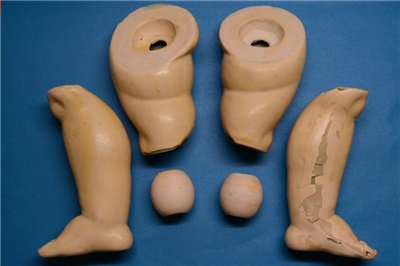 Антикварная кукла Олечка — Редкие антикварные куклы и реплики: воск