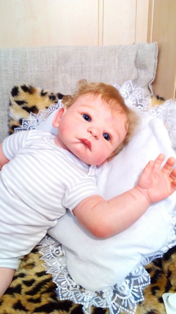 Мои близняшки реборн выполнены из молда Сэнди (фото 2)