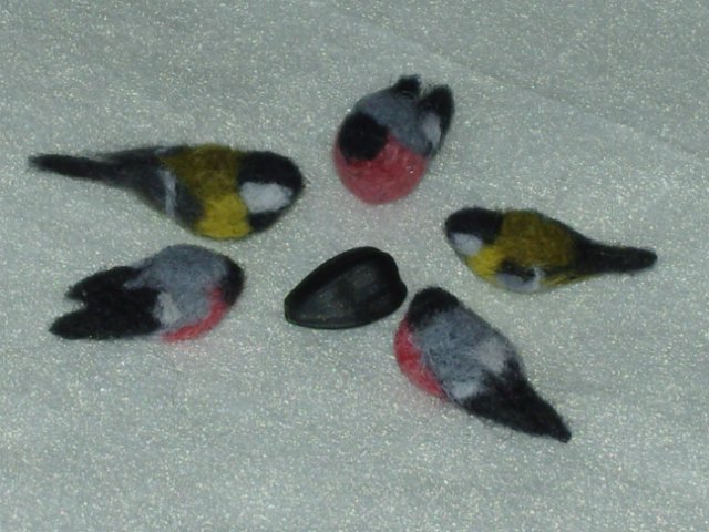 Зимние истории от Таниты. История 3 "Птички-невелички"