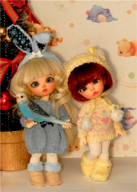 С рождеством! Лира, Мира, Винн и Акари (фото 7)