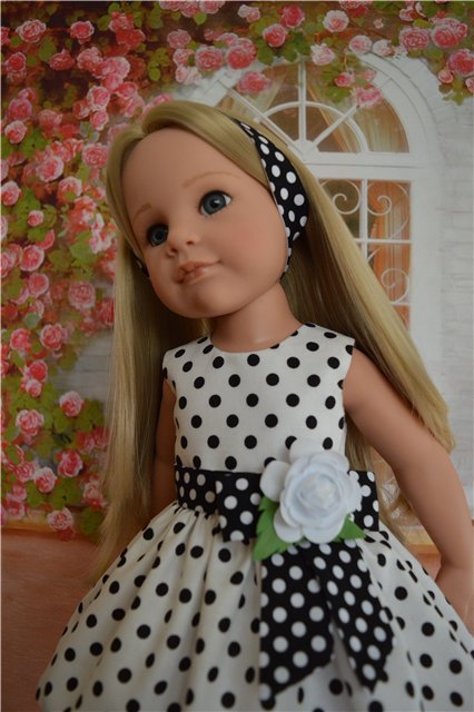 Черно-белые горошки очень девочкам к лицу | Бэйбики Черно-белые горошки очень девочкам к лицу