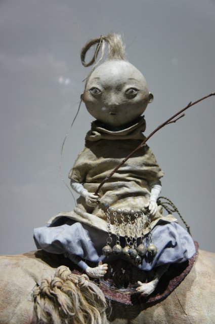 Выставка кукол по эскизам главного художника фильма "Монгол" - Даши Намдакова