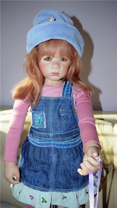 Рыженький лисёнок Лиззи Lizzie от Annette Himstedt (фото 2)