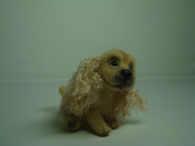 Настоящий верный друг. Авторская игрушка валянием Ольги Чернухо