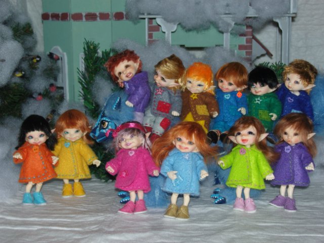 Последняя в этом году зимняя история от Таниты "Смурфик"