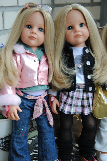 Мы сестренок соберем - будем модничать втроем! :) Красотки Сары-модницы от Gotz 2004, 2007, 2009 (фото 9)