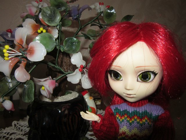 Внимание, кукла Пуллип Грелль, дубль два. А у вас бывают ревнивые куклы (фото 3)