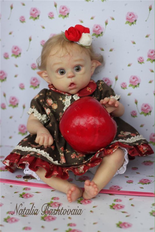 Мой любимый эльфийский ребенок! Кукла реборн Натальи Баштовой