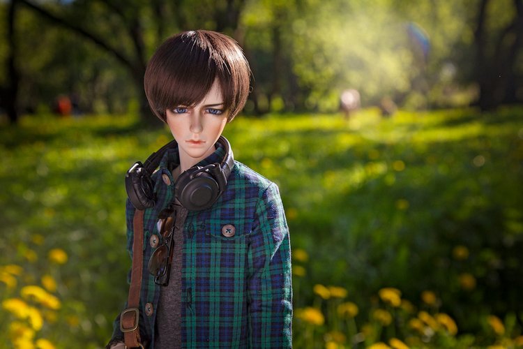 Под цветущими яблонями — Фотоистории с куклами BJD (БЖД): сериалы