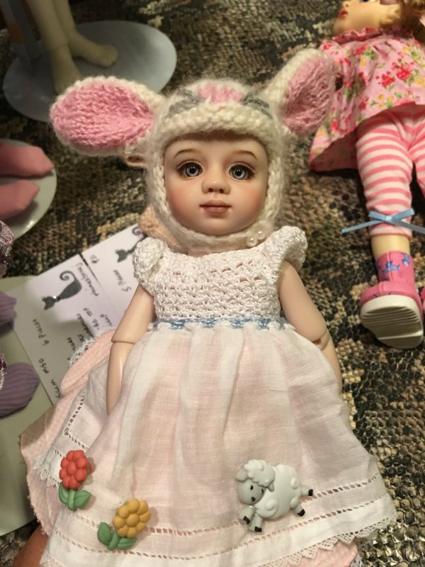 Несколько новых авторских шарнирных кукол