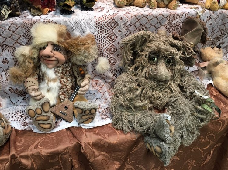 Москва "Гостиный двор" 2016 - Международная выставка "Искусство куклы" - мой взгляд