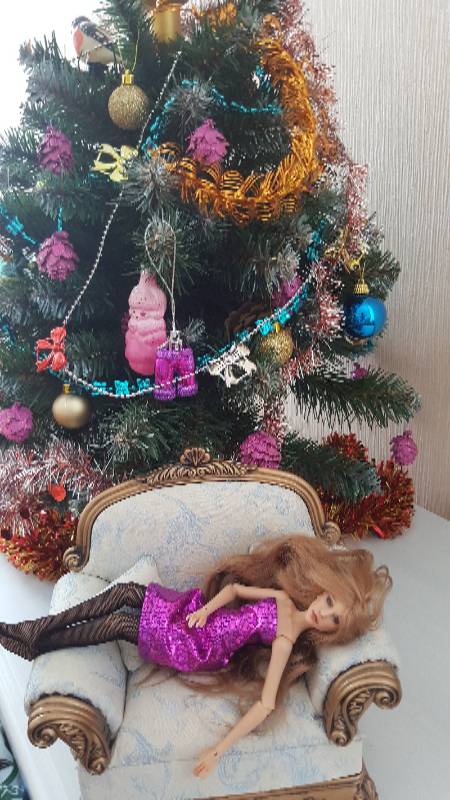 С Новым годом, друзья — Новый год и Рождество: праздничные фото кукол (фото 10)