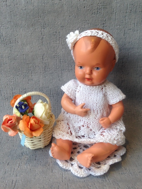 Моя первая целлулоидная куколка от Shildkrot. Черепашка в ромбе (фото 7)