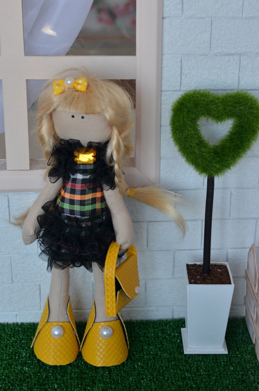 Большой румбокс с аксессуарами (фотозона 7в1) для кукол от 25 см