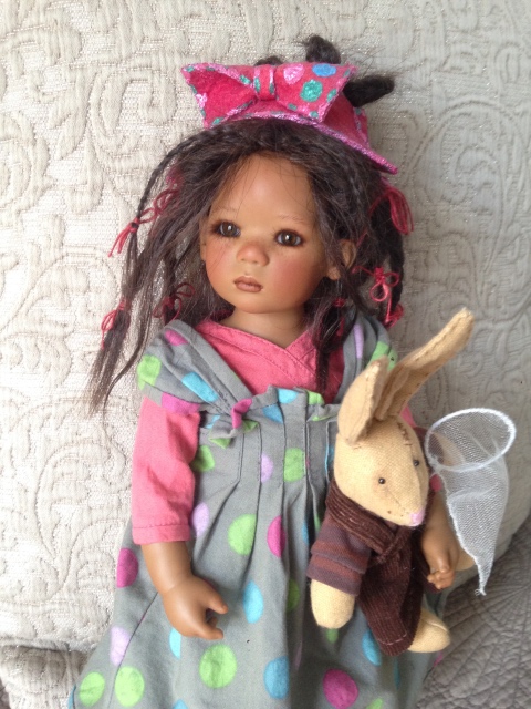 Клубные мини Химочки Reki и Leleti, коллекционные куклы A. Himstedt (фото 6)